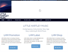 Tablet Screenshot of littlehartleymusic.com.au